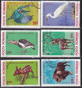 RO 3705-3710 gestempelt