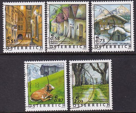 AT 2363-2367 gestempelt