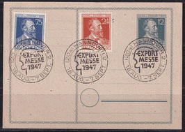 ABGA P965 +963-964 gestempelt mit Sonderstempel