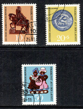 DDR 1521-1523 philat. Stempel