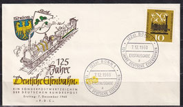 BRD-FDC 345 Ersttagsbrief