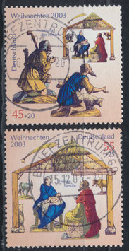 BRD 2369-2370 gestempelt