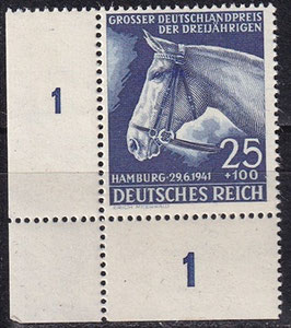 DR 779 postfrisch mit Eckrand links unten