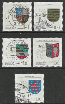 BRD 1712-1716 gestempelt