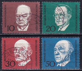 BRD 554-557 gestempelt