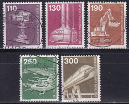 BERL 668-672 gestempelt