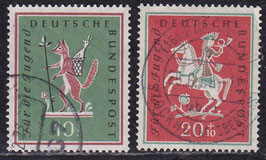 BRD 286-287 gestempelt