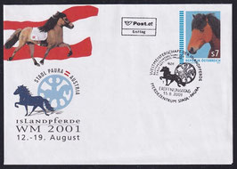 AT-GS U101 gestempelt ESST (FDC mit Zusatzstempel)