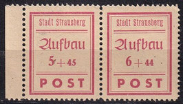 LOK-Strausberg 34A+35A postfrisch Zusammendruck