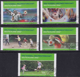 BRD 2324-2328 gestempelt