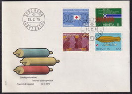 CH-FDC 1046-1049 Ersttagsbrief