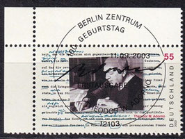 BRD 2361 gestempelt ESST mit Eckrand links oben