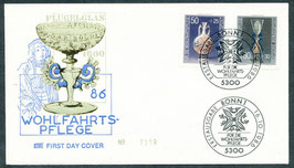 BRD 1295-1298 FDC