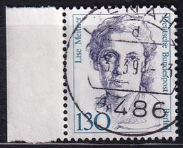 BERL 812 gestempelt mit Bogenrand links