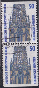BERL 794 C/D gestempelt senkrechtes Paar
