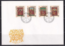 LIE-FDC 930-933 Ersttagsbrief
