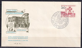 BRD-FDC 290 Ersttagsbrief