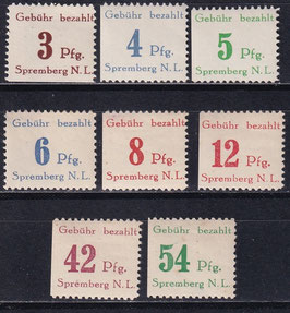 LOK-Spremberg 7A-14A postfrisch
