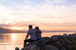 Dîner romantique sur la plage
