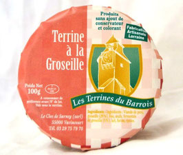 Terrine à la Groseille 100g.