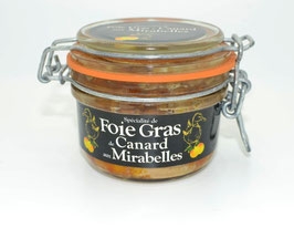 Foie gras aux Mirabelles 120 gr