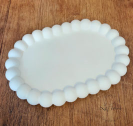 Dekotablett Bubble oval