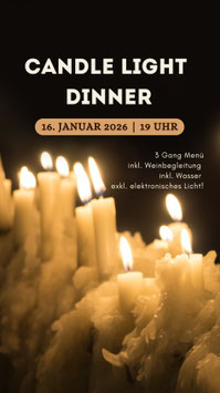16.01.26 - Candle Light Dinner