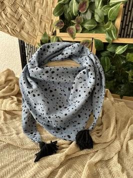 Tuch "blue dots"