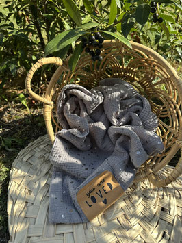 Kuscheldecke "grey flakes"