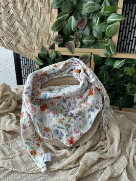 Tuch "pastel flowers"