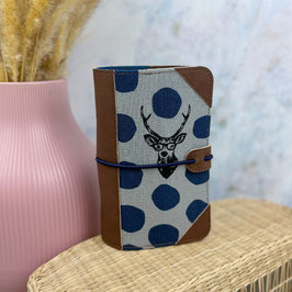 Spatzjournal Pocket - "Hirsch blau"