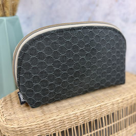 Kosmetiktasche Hohe Lene - Honeycomb anthrazit