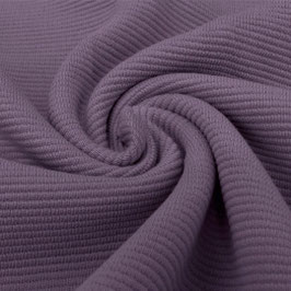 Ottoman Rippjersey Lila - SALE - ABVERKAUF - 40% Rabatt