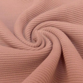 Ottoman Rippjersey Rosa - SALE - ABVERKAUF - 40% Rabatt
