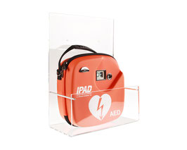 AED - Wandhalterung aus Acrylglas