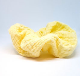 Scrunchie, hellgelb