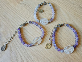 Bracelet Améthyste Lavande