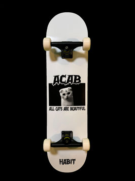 Skateboard Complete HABIT ACAB BLACK