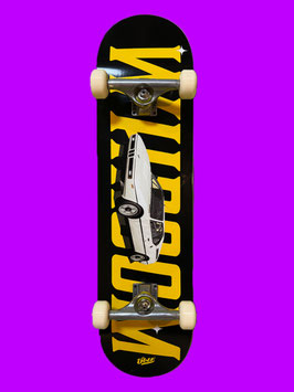 Skateboard Complete UBER BEAMER Silver TRUCKS