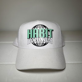 HABIT WORLDWIDE WHITE BLUE