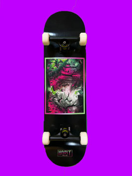 Skateboard Complete Fatasy black TRUCKS