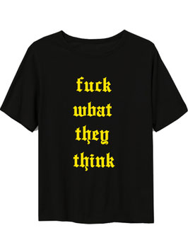 THINK - TEE BLACK