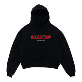 SINNERS HOODIE - BLACK