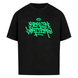 Sicoer T-Shirt Black - Green Print