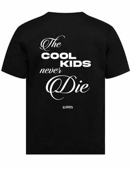 Never Die Tee Black