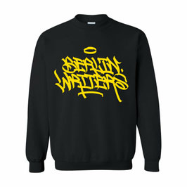 Sweater Black Tag Yellow