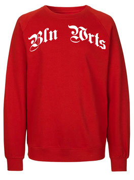 Heavy Logo Sweater Red