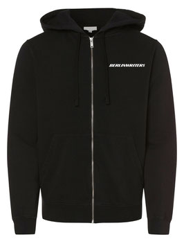 Logo Heavy Zip Hoodie Black