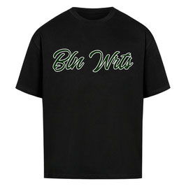 SCRIPTED TEE BLACK