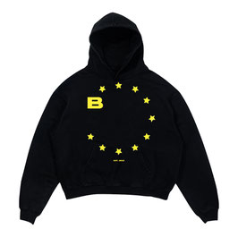 EUROPE HOODIE - BLACK